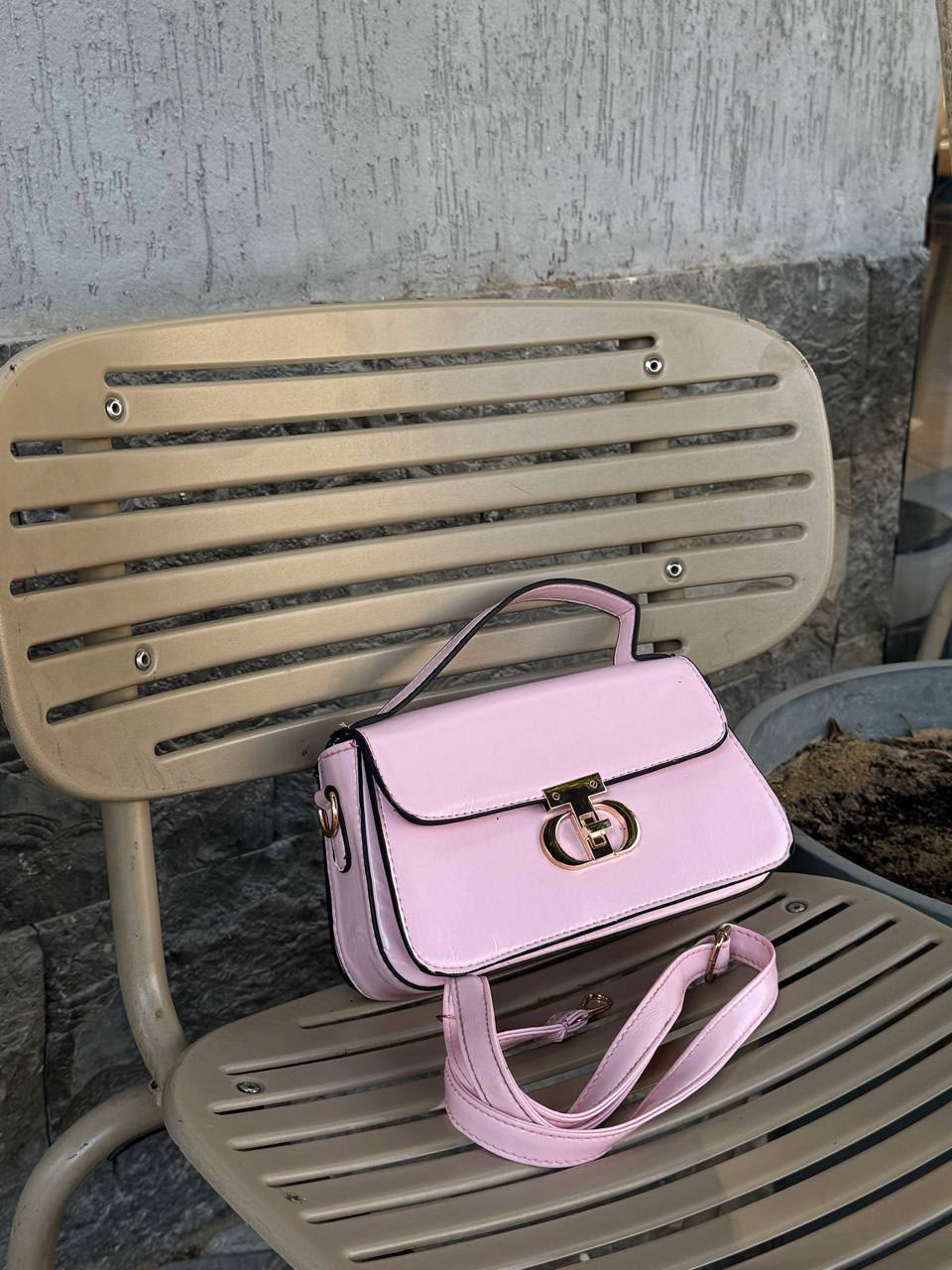 Gold Clasp Bag