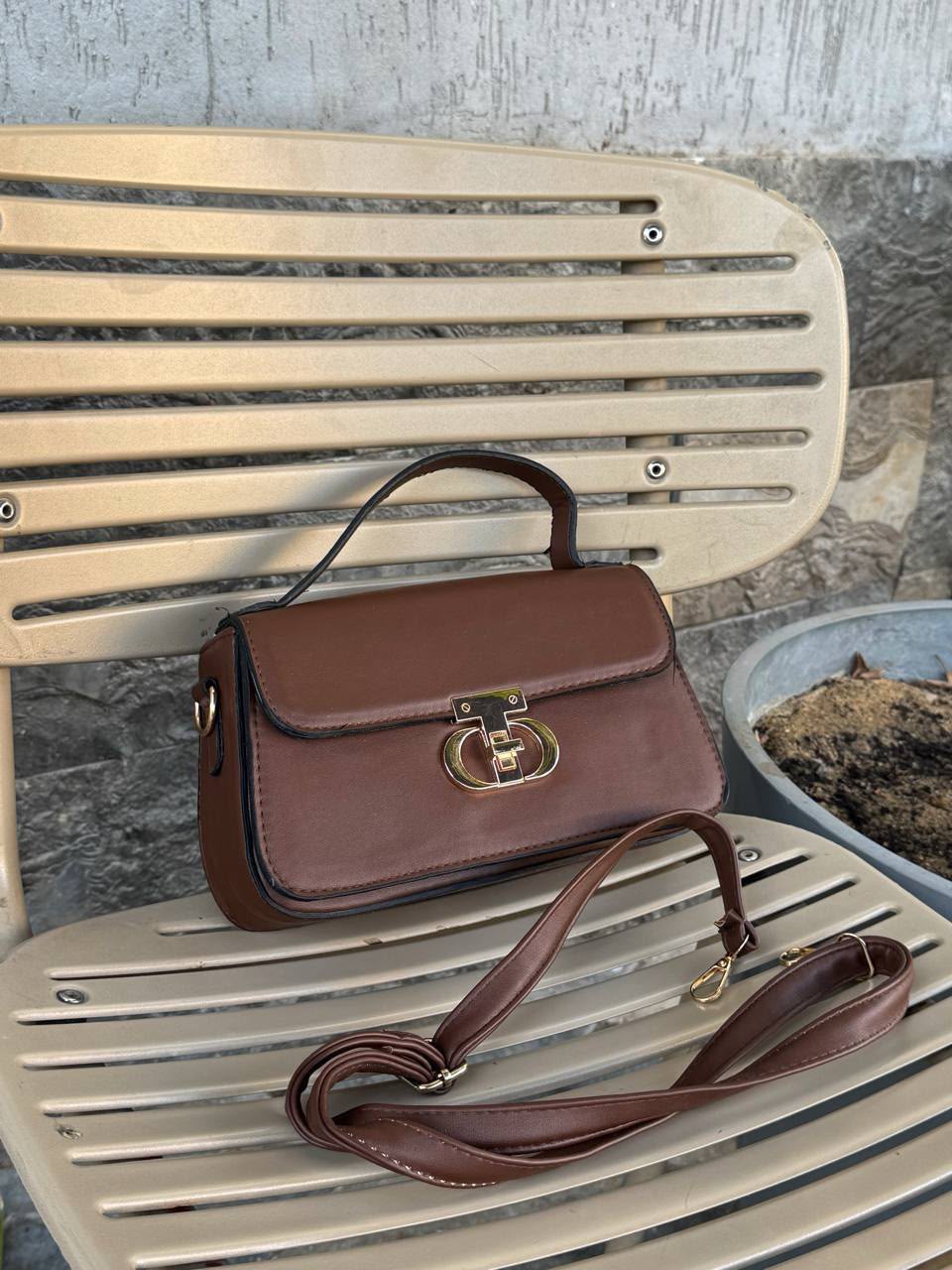 Gold Clasp Bag