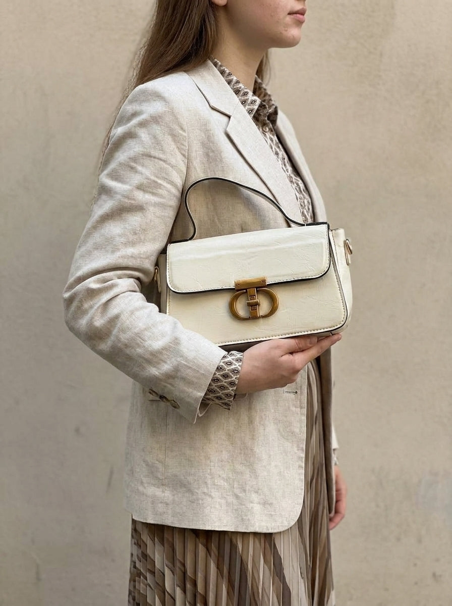 Gold Clasp Bag